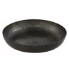 American Metalcraft ASEAB12 Black Hammered 12 X 2" Seafood Tray