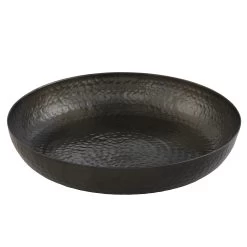 American Metalcraft ASEAB14 Black Hammered 14 X 2.5" Seafood Tray