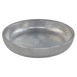 American Metalcraft ADSEAS12 Silver Hammered 12 X 2.25" Tray