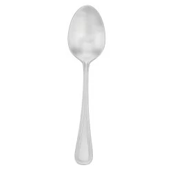Walco Stainless 8103 Napa Satin 8-1/4" Table / Serving Spoon - Dozen