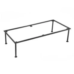 D.W. Haber DW073124116BK Black Steel 11" X 24" X 6" Frame Riser