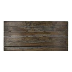 D.W. Haber DWFBWD2411SAG Fusion Ash Gray Teak 11" X 24" Riser Tile
