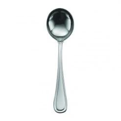 Oneida B914SRBF 18/0 S/S New Rim II 6-3/4" Soup Spoon - Dozen