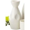 G.E.T. NC-4001-W White Porcelain 6 Oz. Sake Bottle - 12 / CS