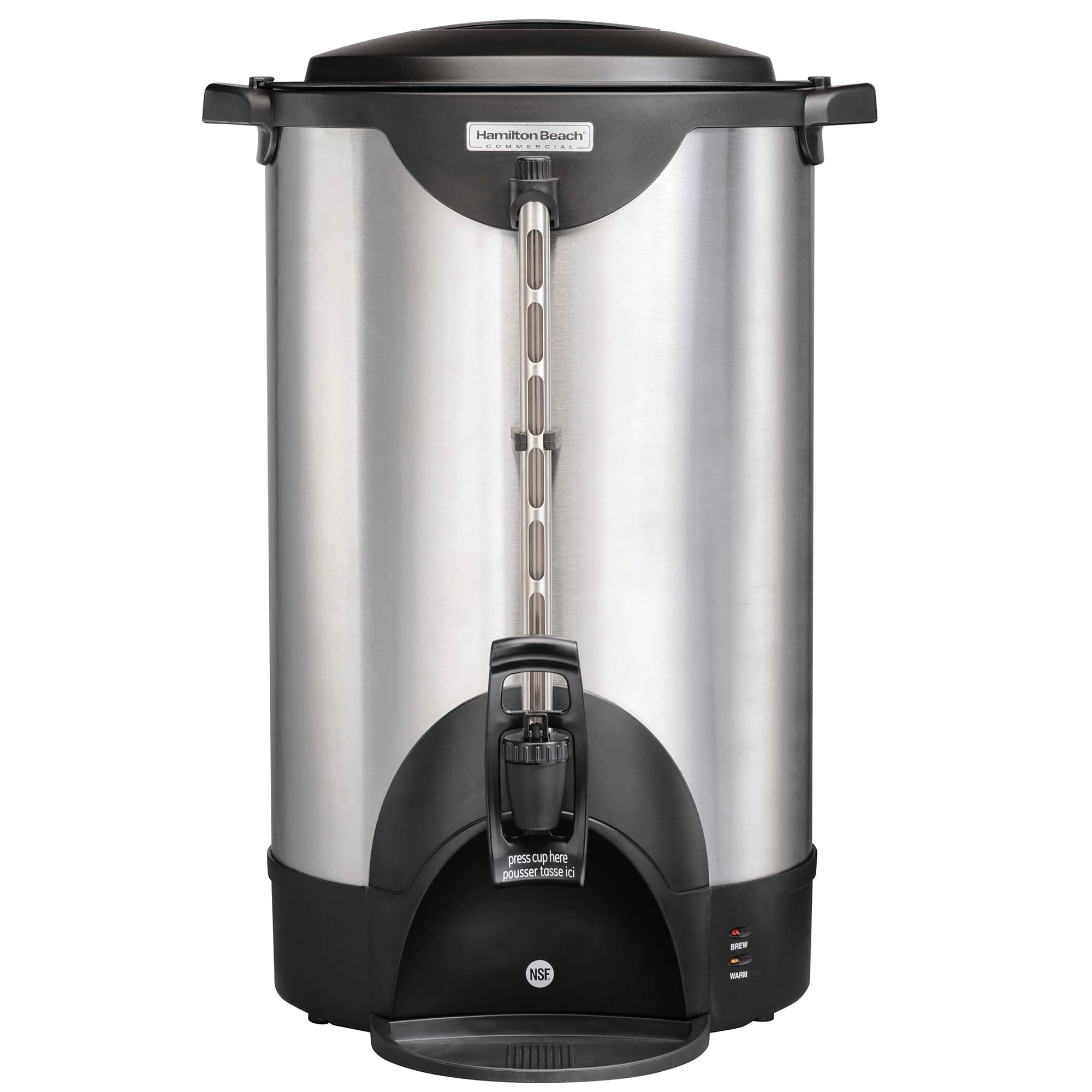 Hamilton Beach HCU100S 120V Double Wall S/S 100 Cup Coffee Urn