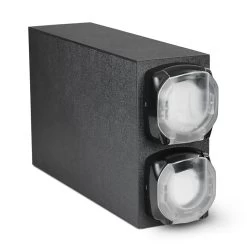 Vollrath K2V-LL-TW-AT Lidsaver3 2-Slot Lid Dispenser