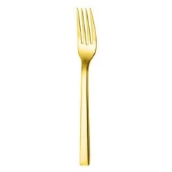 Oneida B408FSLF Chef's Table Gold Salad Fork - Dozen