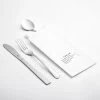 World Tableware 193-SETKFB Aspire S/S Flatware Set W/ Napkin - 96 / CS