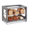 Cal-Mil 3820-83 Ashwood 2-Tier Gray Bread Display Case
