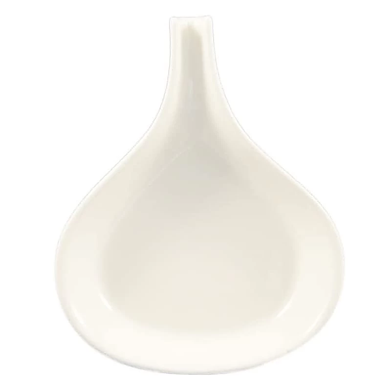 CAC China FP-18-W Festiware Am. White 18 Oz. Fry Pan Server - 12 / CS