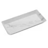 American Metalcraft MWMEL21 White Marble Melamine 21" Platter