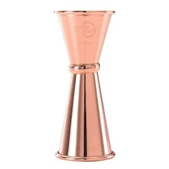 Mercer Culinary M37003CP Copper 1 - 1.5 Ounce Japanese-Style Jigger