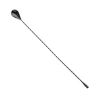 Mercer Culinary M37013BK Gun Metal Black 15-3/4" Bar Spoon