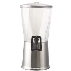 Service Ideas CBDRT3SSHF Brushed Hands-Free Round 3 Gallon Dispenser