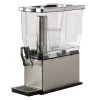 Service Ideas CBDT3SSHF Brushed Hands-Free Rectangle 3 Gal. Dispenser