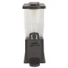 Service Ideas CBDP3BLKHF Trans/Black Hands-Free Rect 3 Gal. Dispenser