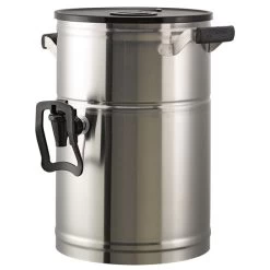 Service Ideas ITS3GPLHF S/S Hands-Free Round 3 Gallon Tea Urn
