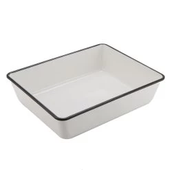 American Metalcraft MRCW12 Endurance Black/White 131 Ounce Bowl
