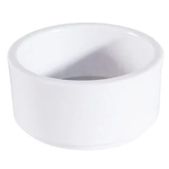 Elite Global Solutions B216SM-W White Round 1.5 Oz. Ramekin - 12 / CS