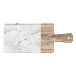 World Tableware MWM-127-H Faux Wood/Mrble 12 X 7 Serving Board - Dozen