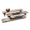 D.W Haber DWRISERS3WDAG 3- Pc. Ash Gray Teak 23" X 6" Riser Set