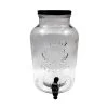 TableCraft 10090 Glass 2 Gallon Beverage Dispenser With Ice Core