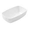 American Metalcraft GGW74 White Melamine 17 Ounce Rectangle Bowl
