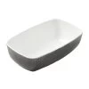 American Metalcraft GGB74 White/Black Speckled 17 Ounce Rectangle Bowl