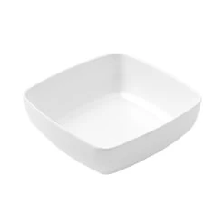 American Metalcraft GGSW6 White Melamine 27 Ounce Square Bowl