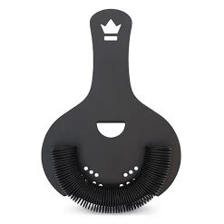 Cocktail Kingdom STR-KOR-MB Koriko Matte Black Hawthorne Strainer