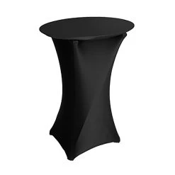 Sculptware 018JSPBAS Black 36.5" Tray Stand Cover