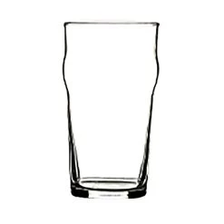 Hospitality Glass Brands HGV4386-012 Nonic 16 Oz. Beer Glass - 12 / CS