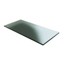D.W Haber DWFBGL3607BK Fusion Black Glass 36" X 7" Riser Tile