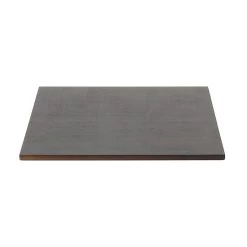 FOH BHO057BKW20 Black Square 14" Buffet Board - 2 / CS