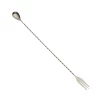 Mercer Culinary M37016 Barfly 3-Tine Fork End 15-3/4" Bar Spoon