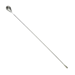 Mercer Culinary M37014 Barfly Teardrop End 19-5/8" Bar Spoon