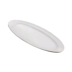 American Metalcraft MEL49 White Endurance 24" X 9" Boat Platter