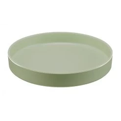 Cal-Mil 22017-8-107 Hudson Matcha 8" Stacking Plate - 6 / CS
