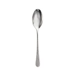 Steelite 6029SX003 Skye 7.4" Stainless Steel Oval Bowl Spoon - Dozen