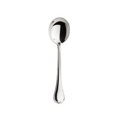 La Tavola 5513J002 Lucia Stainless Steel Bouillon Spoon - Dozen