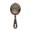 Mercer Culinary M37029ACP Antique Copper 7" Scalloped Julep Strainer