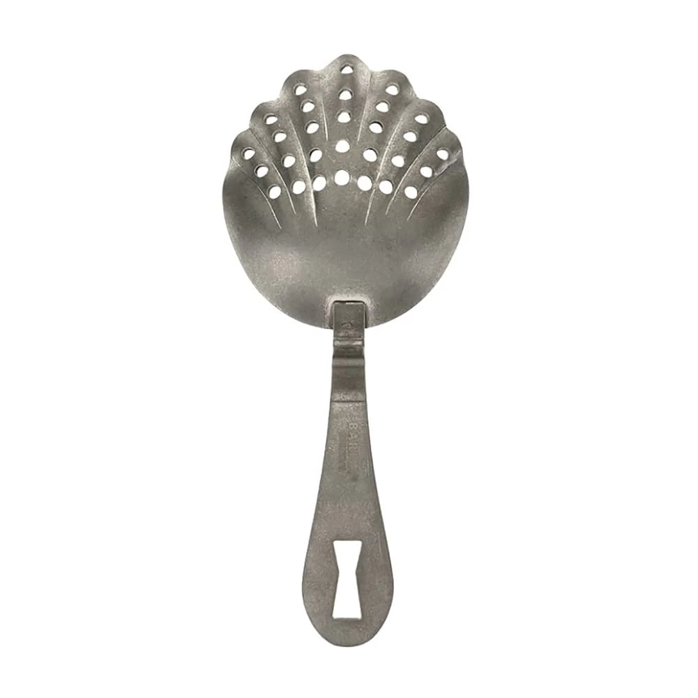 Mercer Culinary M37029VN S/S Vintage 7" Scalloped Julep Strainer