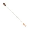 Mercer Culinary M37016ACP Antique Copper Fork End 15-3/4" Bar Spoon