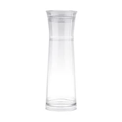 TableCraft 10111 Clear 1-1/4 Quart Carafe With Strainer