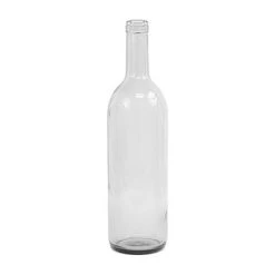 Berlin Packaging 6042B41CLR Clear 750ml Wine Bottle - 12 / CS