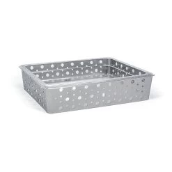 FOH BHO117BCI20 Dots 1/2 Size Rectangle 4 Quart Pan - 2 / CS