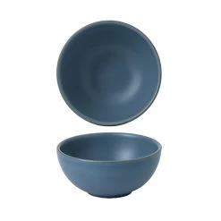 Churchill China RBBLDPBW1 Nourish Oslo Blue 6" Deep Bowl - 6 / CS