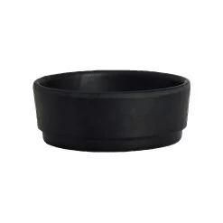 Steelite 7181TM511 Cali Black 2 Ounce Melamine Dish - 24 / CS