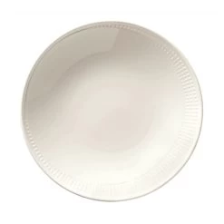 Syracuse China 968001785 Zipline White 11" Coupe Plate - 12 / CS
