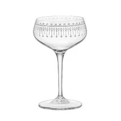 Bormioli Rocco 49214Q901 Art Deco 8-1/2 Ounce Cocktail Glass - 6 / CS